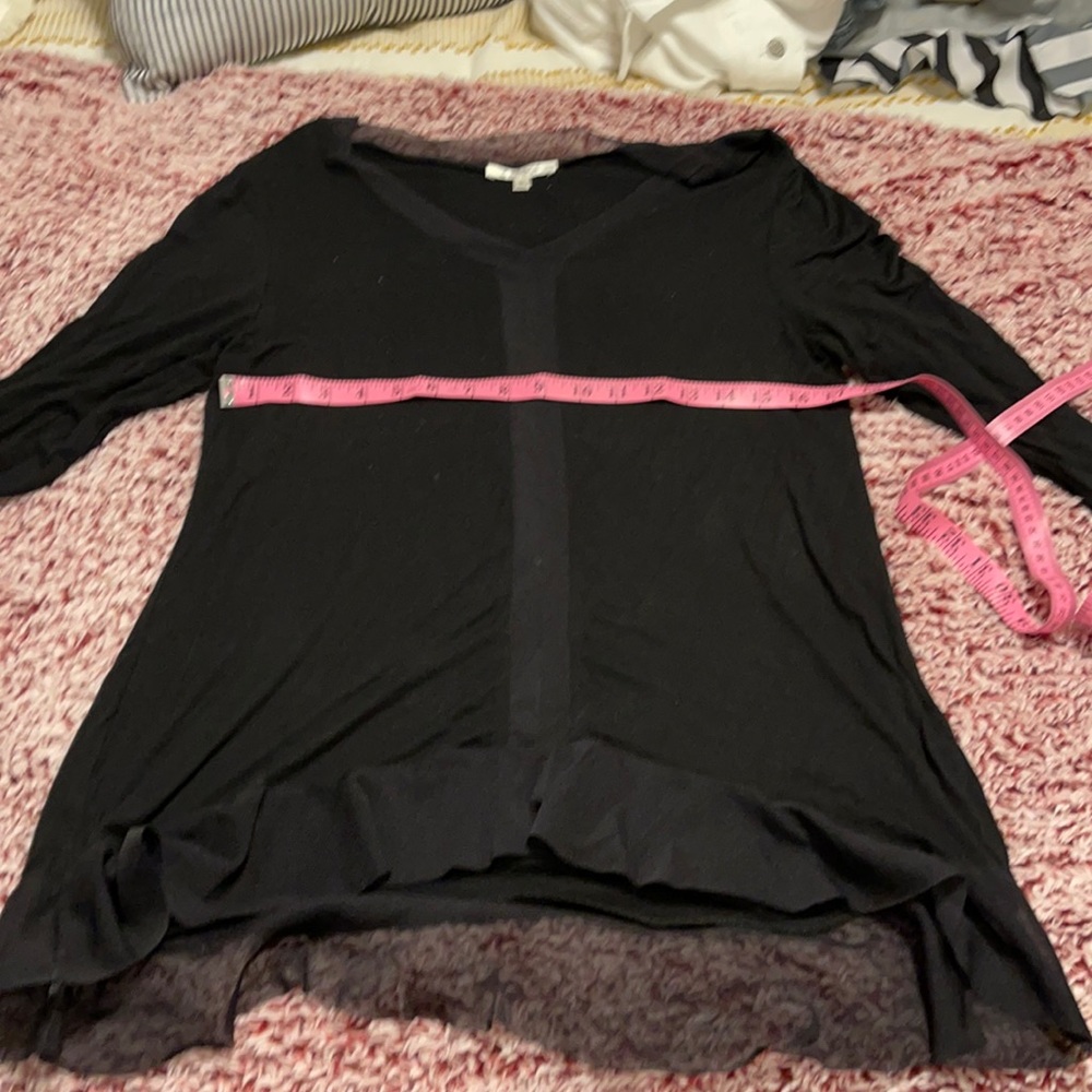 Spense xl black blouse